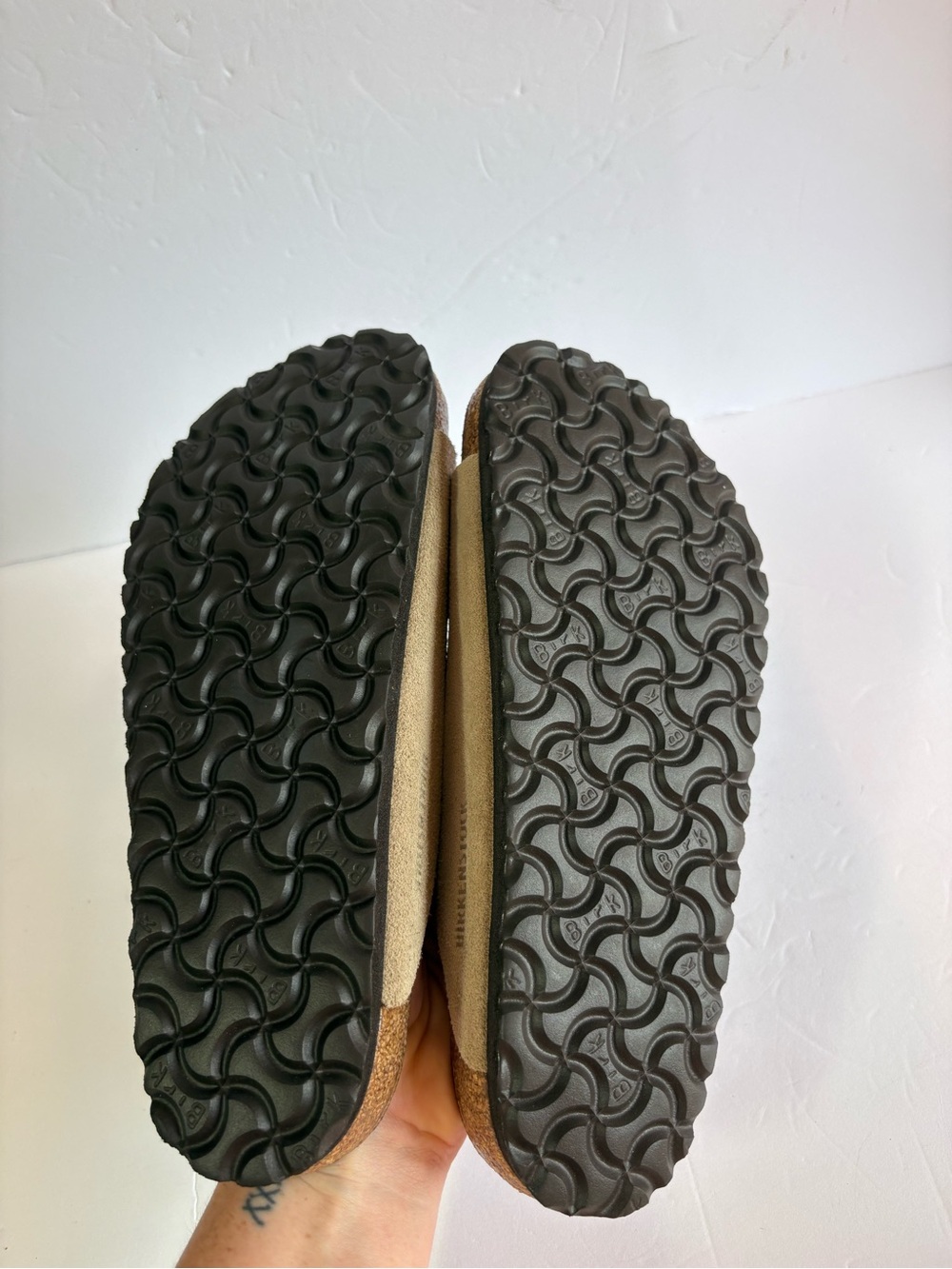 NWT Birkenstock Arizona Suede Leather Sandals Size 38 - Picture 10 of 13